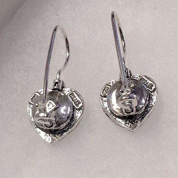 SILPADA Forever Fearless Sterling Silver 925 Pearl Drop Earrings - Picture 10 of 10